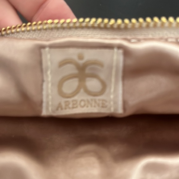 Arbonne leather clutch bag - Picture 8 of 9